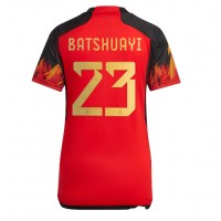 Belgien Michy Batshuayi #23 Hjemmebanetrøje Dame VM 2022 Kortærmet